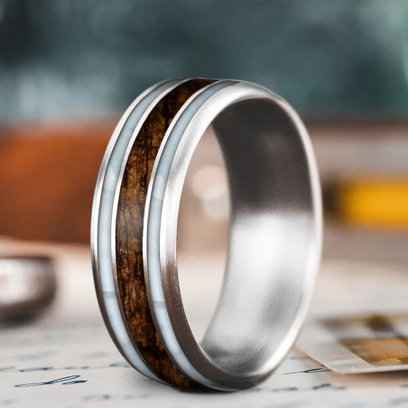 Custom Design - 3-Inlay Wide Center Ring Ubi-PQzNjEjEx_SntIdjxnbj