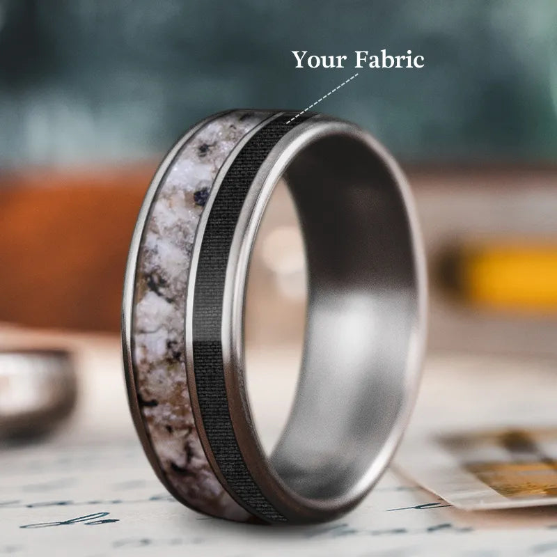 Custom Design - 2-Inlay Offset Ring KOXbO7HW3ERpqiB1W4bXoxYf