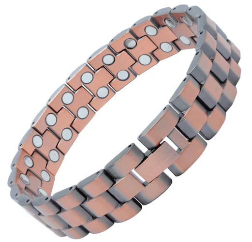 CLM3005 100% Pure Copper Linked Magnetic Bracelet