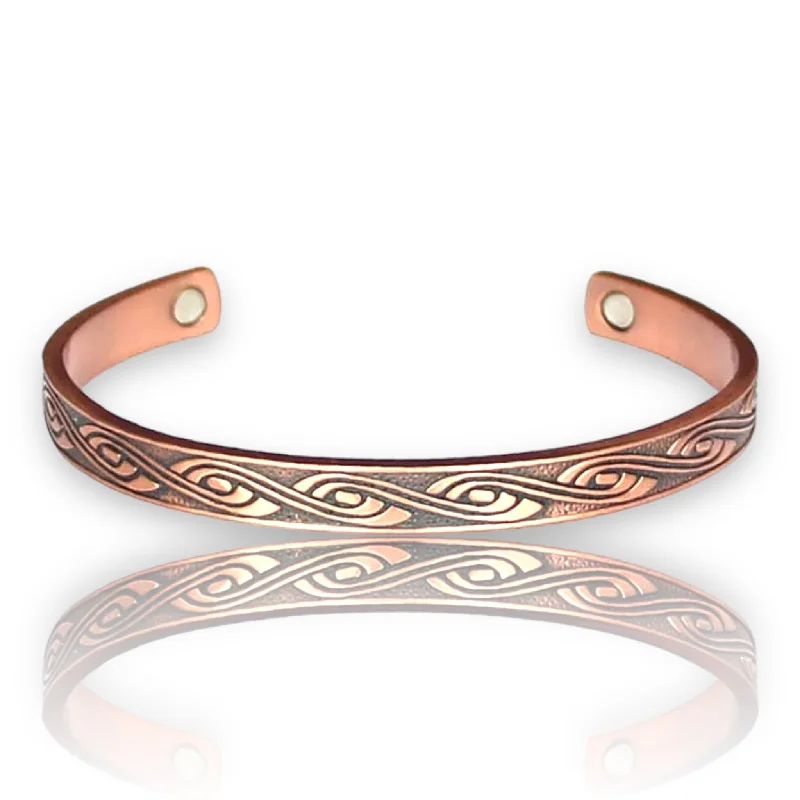 E01 100% Copper Magnetic Band  'Weave'