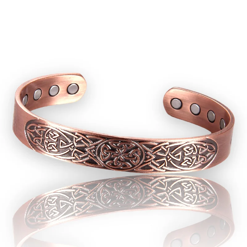 A6 100% Pure copper magnetic band ‘Celtic Banner’