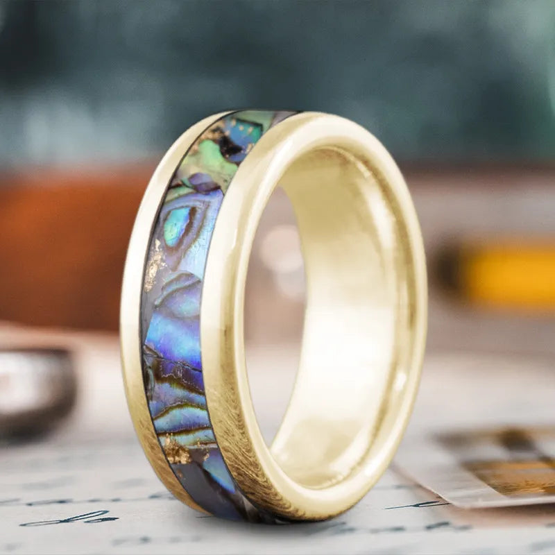 Custom Design - Single Inlay Ring nSD3-Zc45YfGDLHHyJTqvDFN