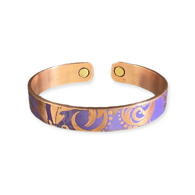 D13 100% Copper Magnetic Band 'Florist'