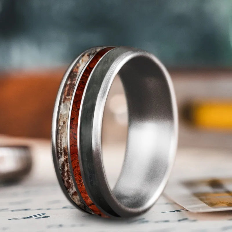 Custom Design - 3-Inlay Narrow Center Ring LDonEQFn2YZKYnunfCNlkPU4