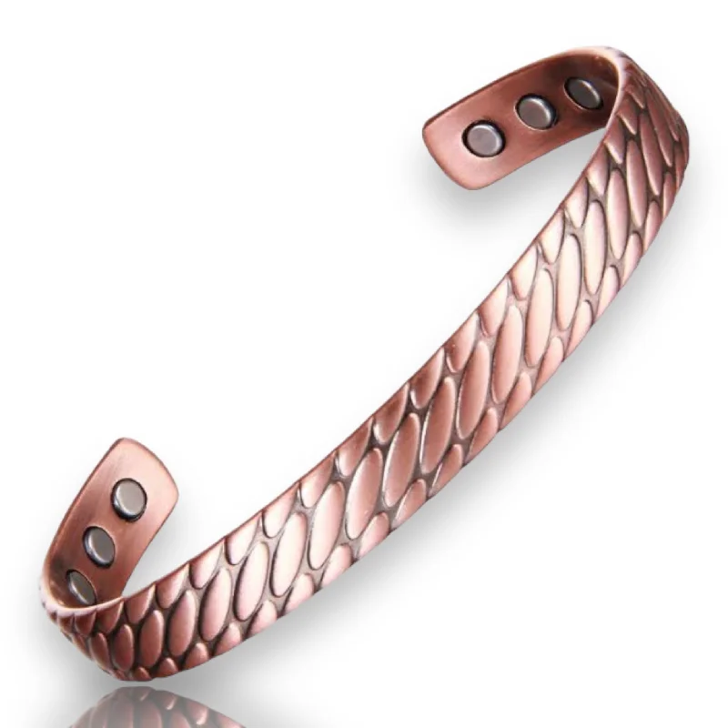 BC115 100% Pure Copper Magnetic Band 'Dents'