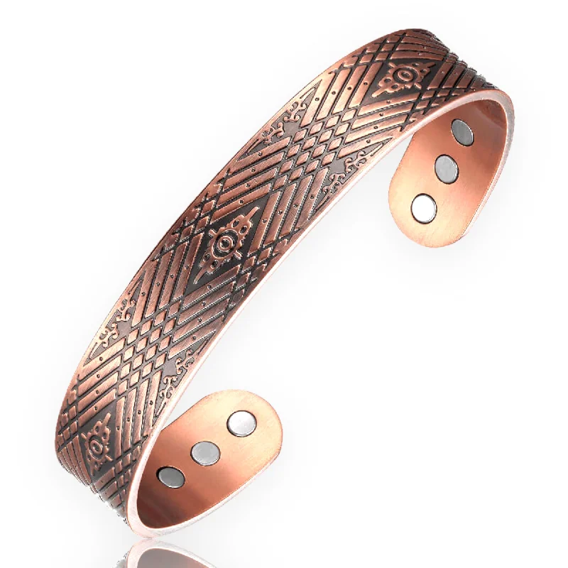 BC10 SALE 100% Pure Copper Magnetic Band ‘Diamond’