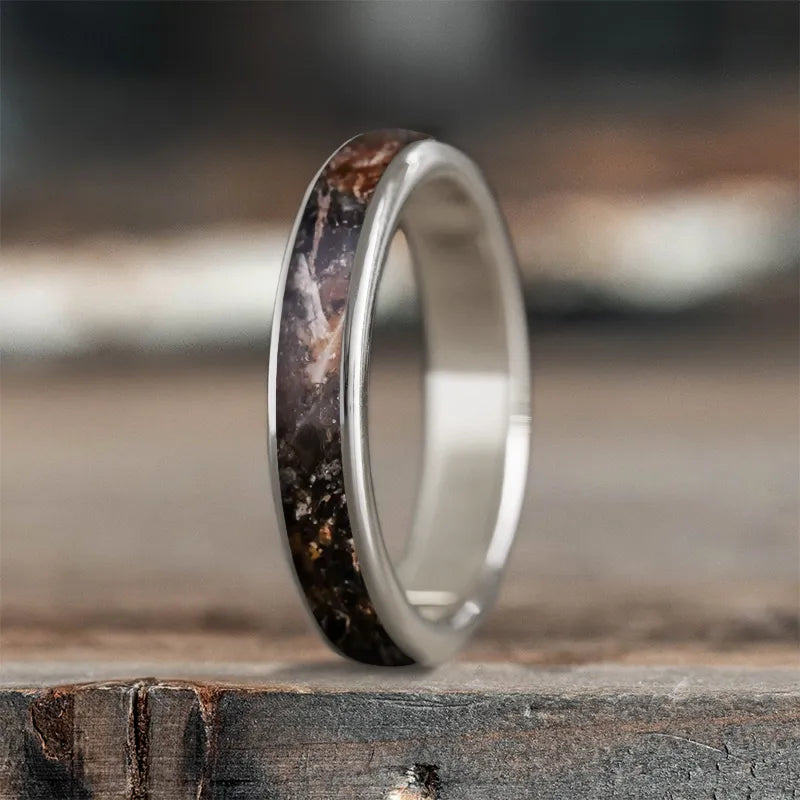 Custom Design - Ladies Single Inlay Ring z6eRAtSZu4Un6GvcazzGAYUq