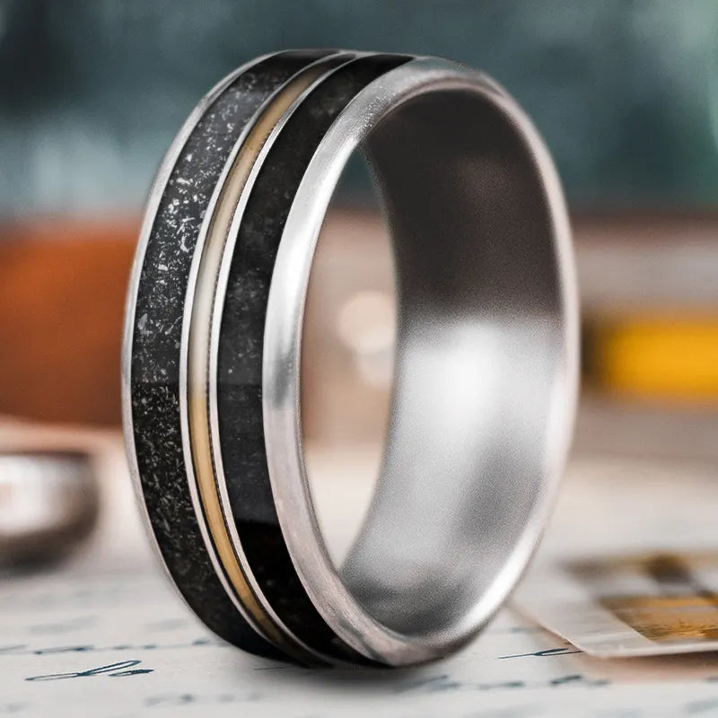 Custom Design - 3-Inlay Metal Center Ring RMWeU4MYefmgBMFcaYkwupYH