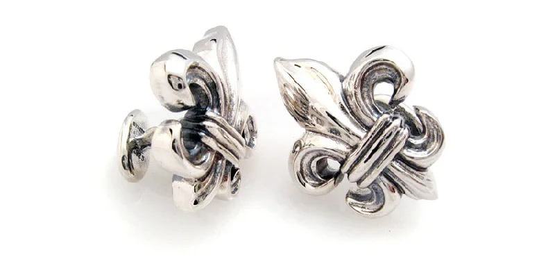 #DC-05 Fleur di Lis Cuff Link