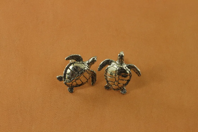 Kemp's Ridley Sea Turtle Cufflinks