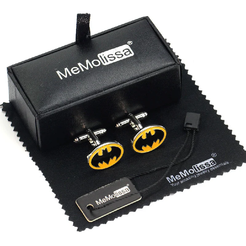 Luxury - Yellow Batmen - Cuff links