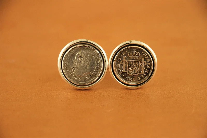 King of Texas Coin Cufflinks