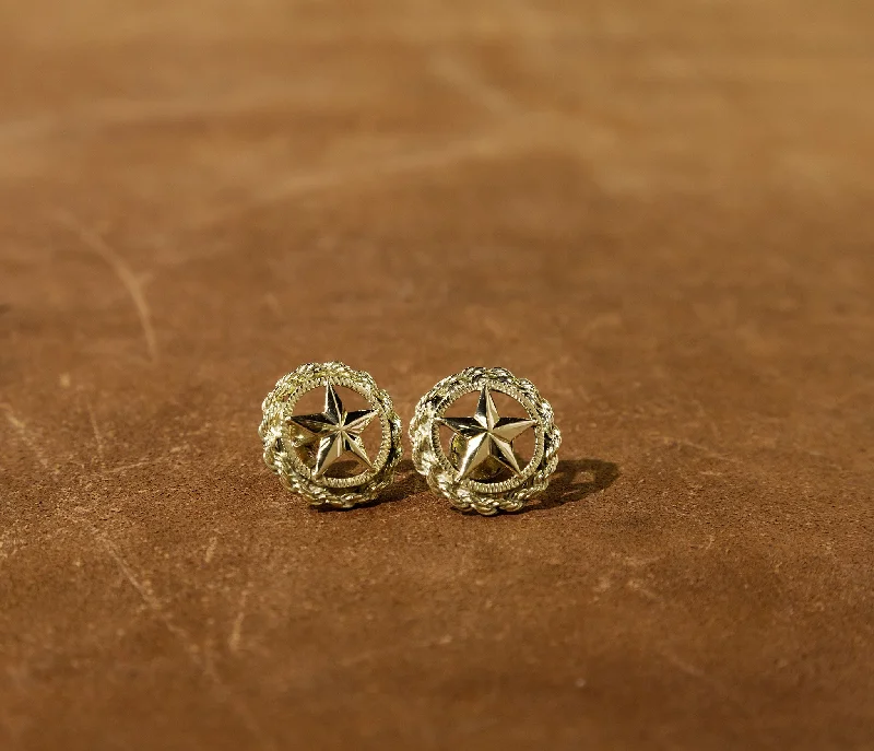 Texas Rope Stars Cuff Links