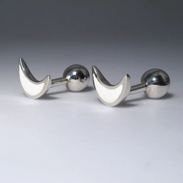 Crescent Cuff Links