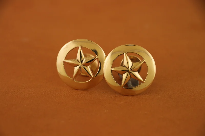 Badge Star Solid Gold