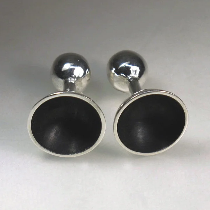 Hemisphere Cuff Links