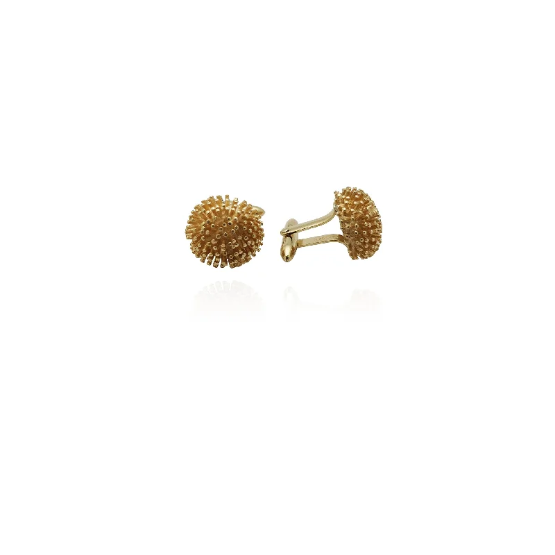 Rounded Pointy Cuff Link (14K)