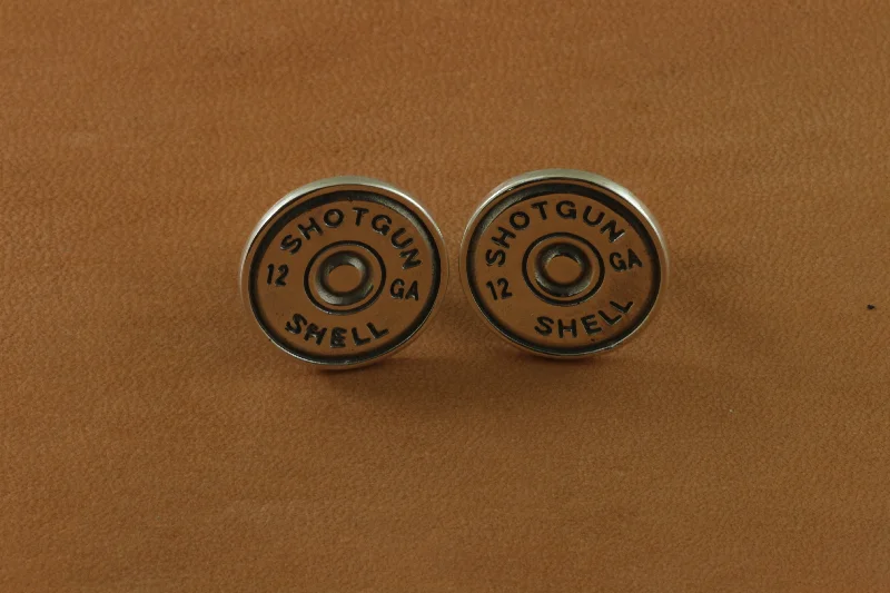 Round "Shotgun Shell" Cufflinks (SS)