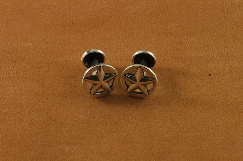 Star Cutout Cufflink (SS)