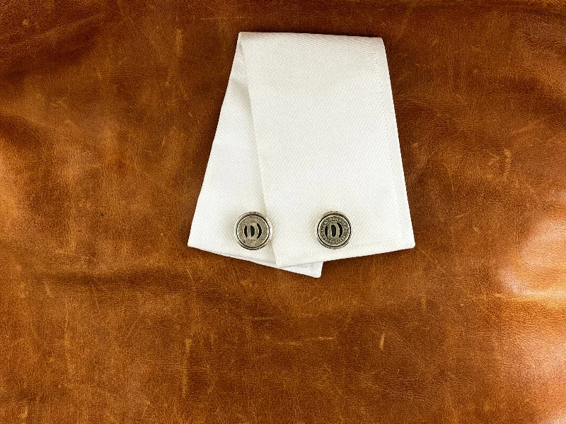 Dallas Transit Token Cuff Links