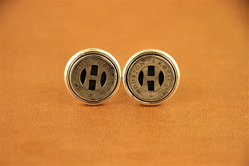 Houston Transit Company Cuff Links