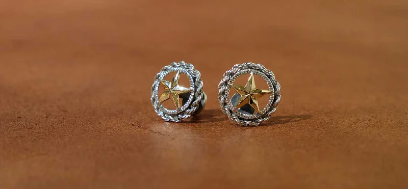 The Rope Star Cuff Link