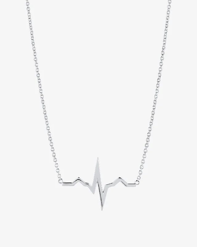 Heartbeat EKG Necklace