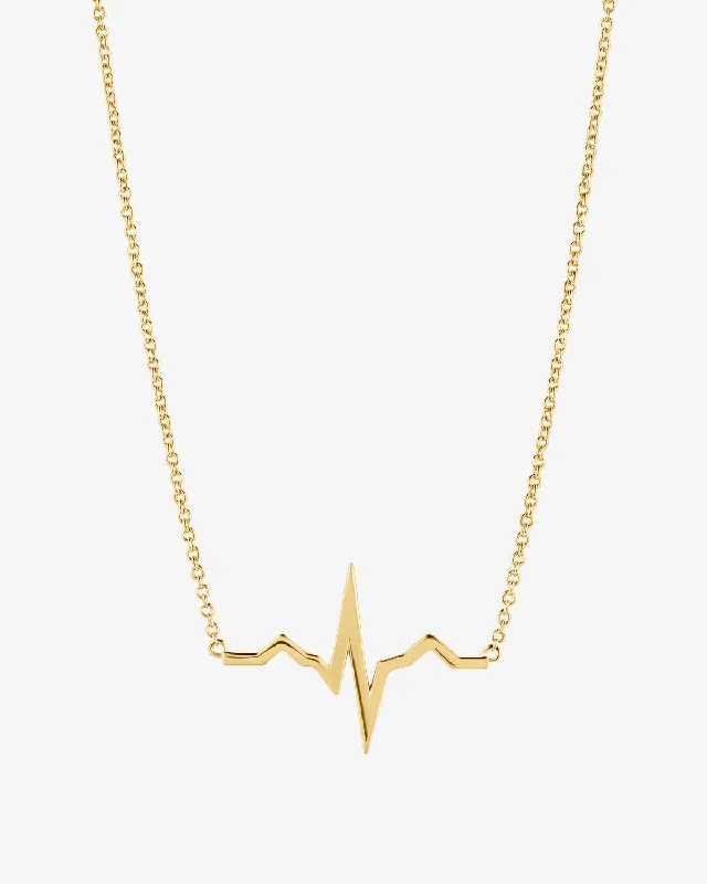 Heartbeat EKG Necklace