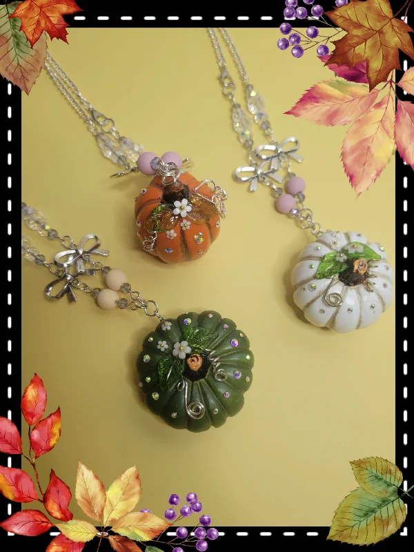 Pumpkin Patch Necklace