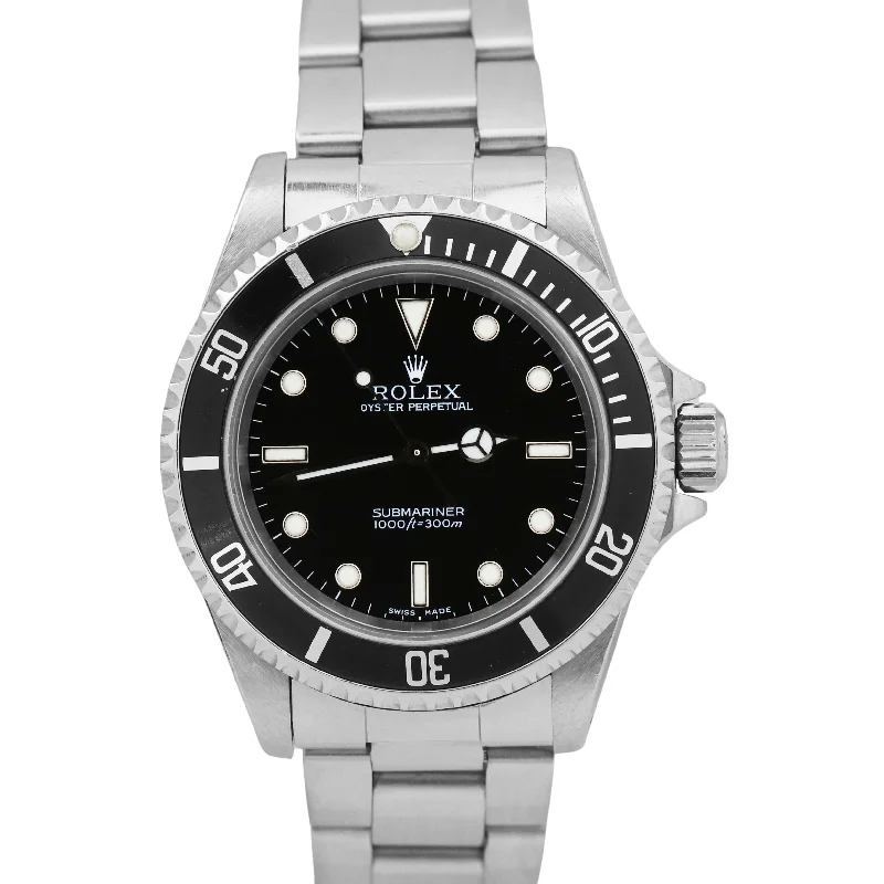 Rolex Submariner No-Date Stainless Steel Black Oyster Automatic 40mm 14060 M