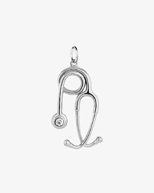 Stethoscope Pendant Charm