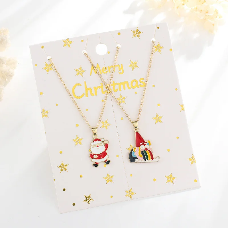 Wholesale Christmas Collection Pendant Alloy Necklace