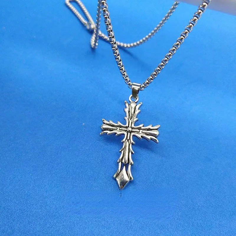 Wholesale Stainless Steel Cross Pendant Necklace