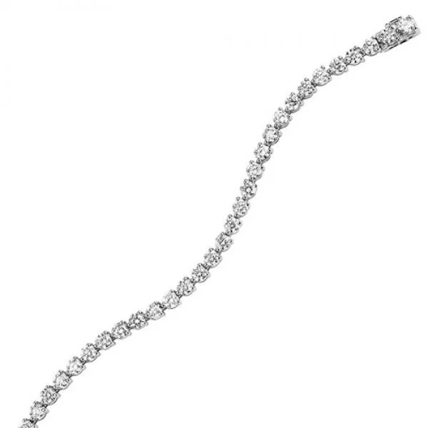 Rhythm of Love - 14KT WHITE GOLD DIAMOND BRACELET