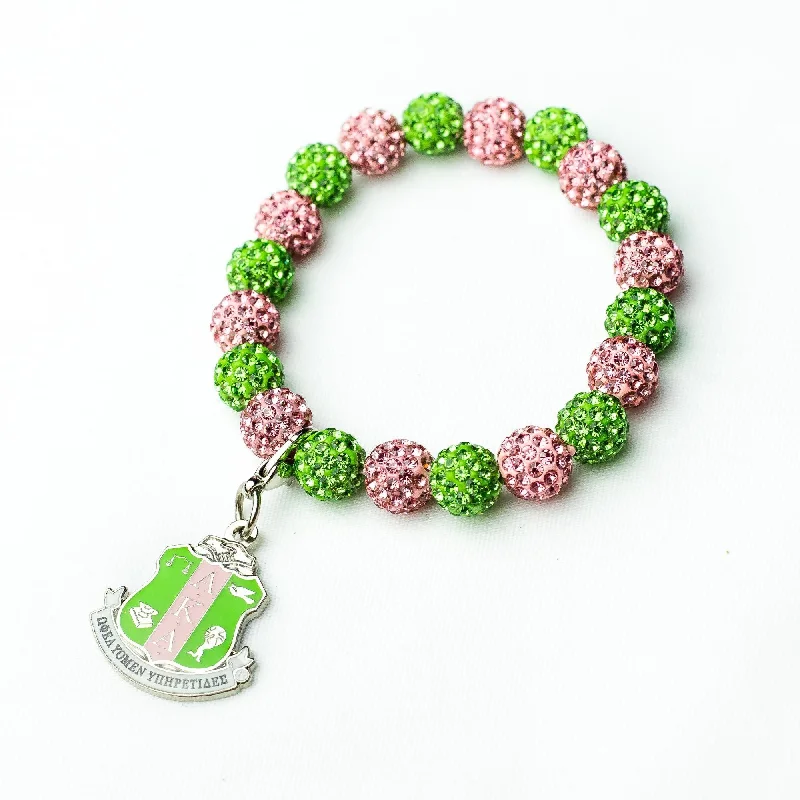 AKA Bling Bracelet with Shield Charm