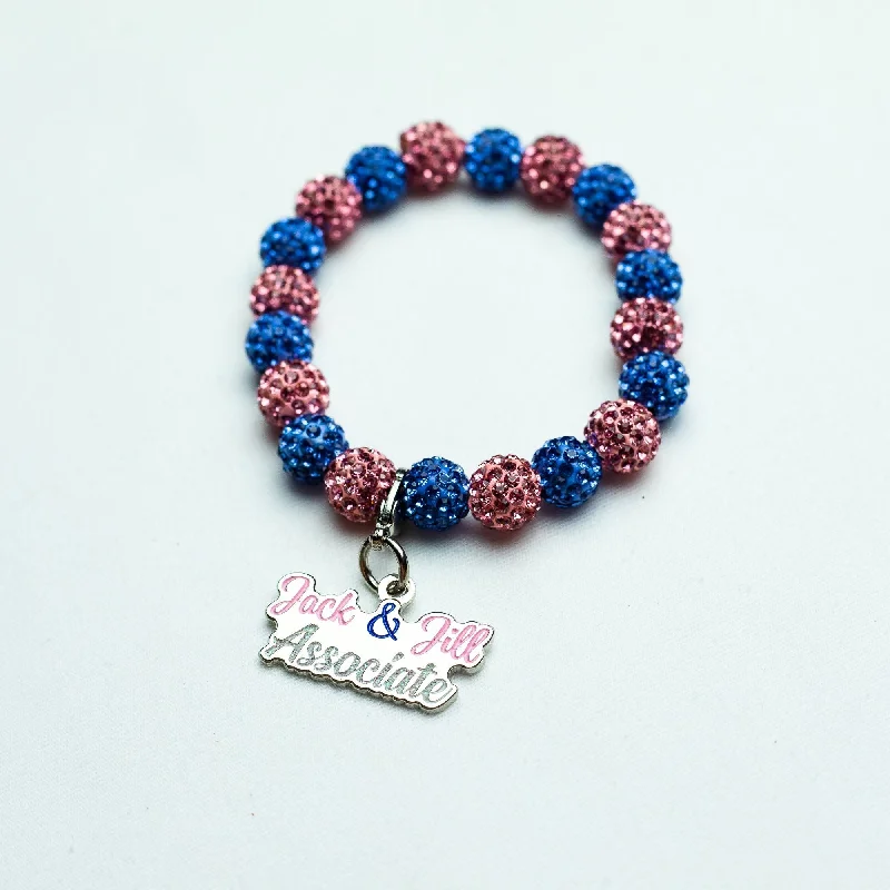 Jack and Jill Bling Bracelet with Assoicate Charm