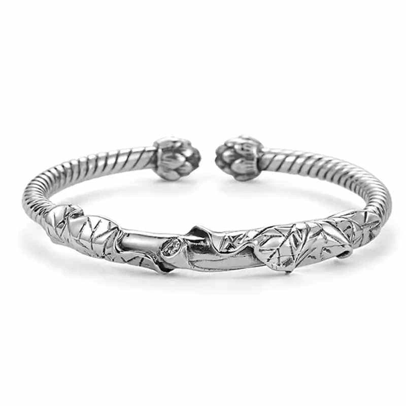 Lotus Open Bracelet